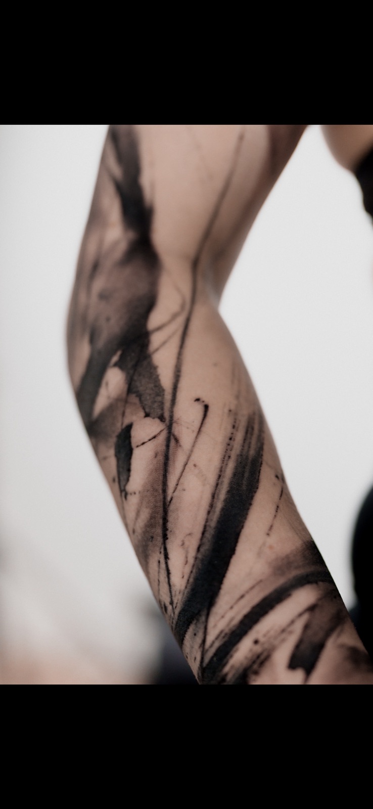 Forearm — Linear Brushwork